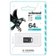 Флеш пам'ять USB 64 GВ Wibrand Hawk USB 2.0 чорний - зображення 2