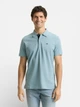 Поло длинное мужское Tom Tailor 1031006-30838 L Tourmaline (4069402767429) - изображение 1