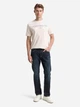 Футболка хлопковая длинная мужская Tom Tailor 1045773-10348 S Gardenia White с принтом (4069402638972) - изображение 3