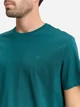 Футболка хлопковая длинная мужская Tom Tailor 1050139-12818 S Deep Meadow Green (4069403126713) - изображение 4