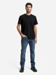Футболка хлопковая длинная мужская Tom Tailor 1050139-29999 M Black (4069403126935) - изображение 3