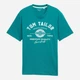 Футболка хлопковая длинная мужская Tom Tailor 1037735-11037 XL Dark Bottle Green с принтом (4068128279803) - изображение 5