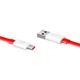 Кабель OnePlus Type-A to Type-C cable SuperVooc 10A (1m) Red - зображення 3