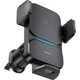 Автомобільний тримач для смартфона або планшета Baseus Wisdom Auto Alignment Car Mount Wireless Charger QI 15W Black (CGZX000001) - изображение 1
