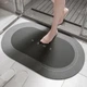 Коврик для ванной комнаты влагопоглощающий Home 50 x 80 см, овальный - изображение 2