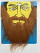 Накладна борода Fake Beard Costume Party Brown - изображение 4