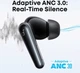Беспроводные наушники Anker Soundcore Liberty 5, Black, ANC 3.0, Hi-Res, 48H, IP55, Dolby audio, Multipoint, LDAC, Bluetooth 5.4 - изображение 7