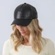 Бейсболка жіноча LuckyLOOK Асамі One Size Чорний (880-146) - зображення 5