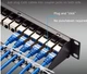 Патч-панель 48-портовая RJ45 Cat6, сетевая патч-панель соединения RJ45, 19 дюймів - изображение 5