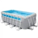 Басейн Intex Ju-26770 каркасний прямокутний 400×200×122 см, 8418 л, картриджний насос 2006 л/год - зображення 2