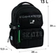Рюкзак школьный Kite Education 1022M для мальчика Черный 39x28x12.5см 13 л легкий Ортопедический 1-4 класс спинка Ergo Kids (K26-1022M-2) - изображение 4