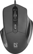 Мишка Defender Datum MB-347 Black (52347) - зображення 1