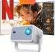 STARATLAS Проектор 1080P Full HD, 650 ANSI, Android 13, WiFi 5G, Bluetooth, підтримка 4K, Auto Keystone, Zoom 50% | Домашній Smart - зображення 2