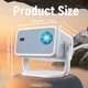 STARATLAS Проектор 1080P Full HD, 650 ANSI, Android 13, WiFi 5G, Bluetooth, підтримка 4K, Auto Keystone, Zoom 50% | Домашній Smart - зображення 8