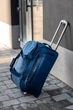 Сумка дорожная на колесах Wings Unlimeted 1106, средняя (M) 61x33x32 см, 60 л синяя - изображение 1