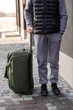 Сумка дорожная на колесах Wings Unlimeted 1106, большая (L) 67х35х34 см, 75 л оливковая - изображение 6