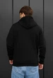 Худі Staff zip black fleece S - зображення 2