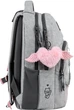 Рюкзак жіночий Kite Education teens 2578M Hello Kitty Сірий 42x29x17см 17 л Ортопедична спинка (HK26-2578M) - зображення 5