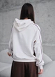 Женское худи стафф белое oversize удобное Staff go vroom 2 oversize S (381761) - изображение 2
