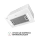 Вытяжка полновстраиваемая PERFELLI BIS 5884 WH 1200 LED - изображение 3