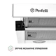 Витяжка телескопічна PERFELLI TL 5212 WH 700 LED - зображення 5