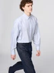 Рубашка женская Uniqlo 397832975 M Голубая (1159855178) - изображение 3