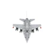 Дитячий металевий конструктор "Винищувач F16" 9598TXK 430 деталей - зображення 4