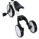 Велосипед-біговел дитячий PROFI KIDS MBB 1008 white 4 в 1 трансформер, колеса EVA, сталева рама, Білий - зображення 2