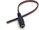 Шнур живлення із гніздом 5,5/2,1 mm 28 см - зображення 2