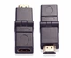 HDMI-HDMI 360º адаптер перехідник м-т M\F поворотний - зображення 2