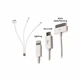 Зарядный кабель 3 в 1 USB - micro USB, для Iphone4/5/6 - изображение 2