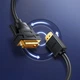 Кабель UGREEN HD106 HDMI to DVI Cable 2m (Black) (UGR-10135) (UGR-10135) (19788) - изображение 2