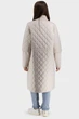 Жіноча тонка куртка casual з втачним рукавом та качиним пухом Snow Owl (молочний, M), 117007, 116978 - изображение 4