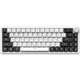 Клавіатура ігрова бездротова/дротова GamePro Asgard Valhalla MK210W Pro 65 RGB White - зображення 1
