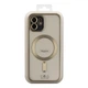 Чохол TPU Metallic Chrome Full Camera with Magsafe для iPhone 12 Chrome Gold - изображение 3