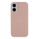 Чохол Premium Silicone Case Full Size (AA) для iPhone 16 19.Pink Sand - изображение 1