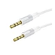 Кабель Borofone BL19 Creator audio cable AUX 3.5mm to AUX 3.5mm 1 метр White - изображение 1