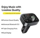 FM-трансмітер Baseus S-09 Pro Series Car FM Transmitter Cluster Black (C10762200113-00) - изображение 7