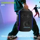Портативна бездротова Bluetooth колонка HOPESTAR H71 120W, 13500mAh Чорна - зображення 4