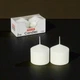 Декоративные свечи для дома Pillar, 2 шт, 5,5x5 см, 60 г, Белые (Набор интерьерных свечей) - изображение 10