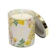 Аромасвічка у скляному стакані з кришечкою "Gold Achillea", 510 г, 9x7,5 см (Ароматична свічка для дому) - зображення 6