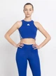 Спортивный топ для фитнеса женский Adidas W FI 3S Tank IS3635 XS Синий (4066757917905) - изображение 3