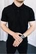 Футболка ПОЛО ЧОРНИЙ БАТАЛ р. 3XL - зображення 5