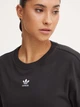 Футболка хлопковая оверсайз длинная женская Adidas Originals Essentials Boyfriend IY7321 XS Black (4067894640992) - изображение 9