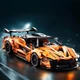 Конструктор на радіокеруванні 1:14 McLaren 36 см з мотором та пультом, 1314 деталей помаранчова - зображення 6