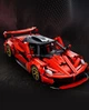 Конструктор на радіокеруванні 1:14 Ferrari 36 см з мотором та пультом, 1314 деталей червона - зображення 3