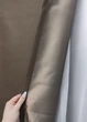 Комплект штор VR-Textil рогожка преміум TERRA LUXE 150х270 2шт і Тюль 400х270 1860ш-1668т Какао з білим 71-115/3 - зображення 5