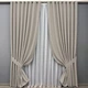 Комплект штор VR-Textil Блекаут двосторонній Scandi № 1905ш Тауп 100х270 см 2 шт (31-995) - зображення 2