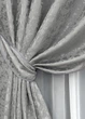 Комплект готових штор VR-Textil Льон мармур Pavliani ХО № 1263ш Світло-сірий 150х250 см 2 шт (37-0316) - зображення 5