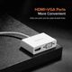 USB-хаб UGREEN USB Type C to HDMI + VGA Converter (White) - изображение 6